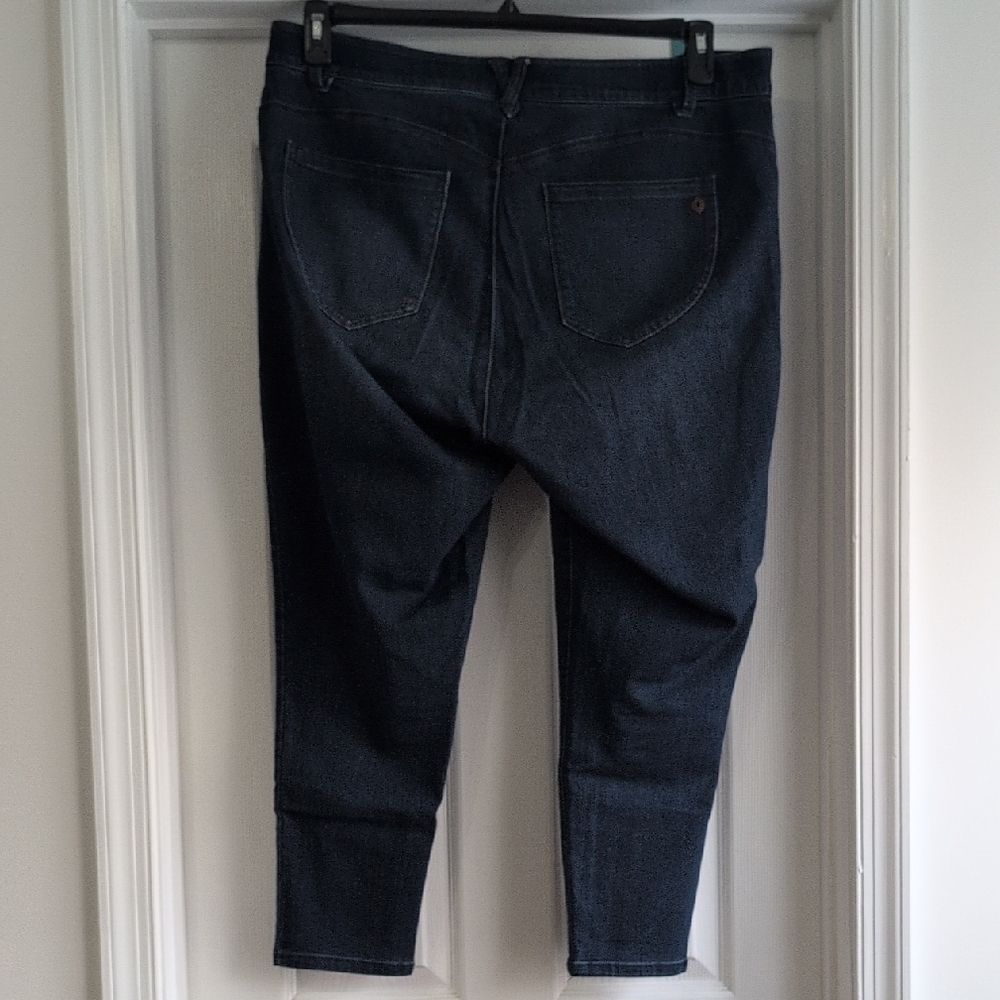 Democracy Women's Dark Blue Jeans - Picture 3 of 3